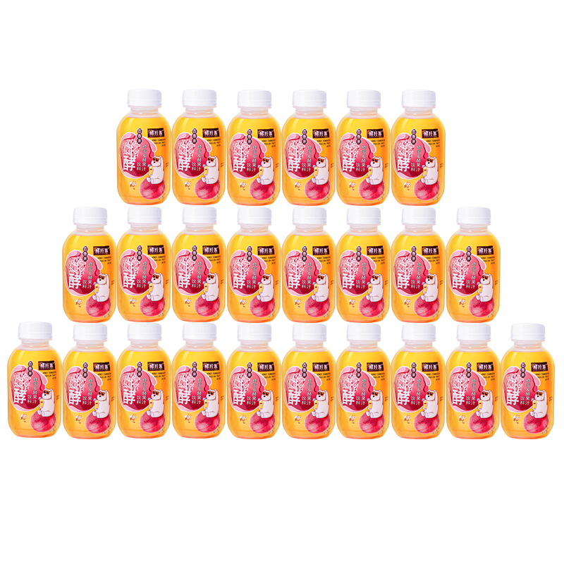 酵纤源百香果蜂蜜发酵果汁饮料（BB熊）