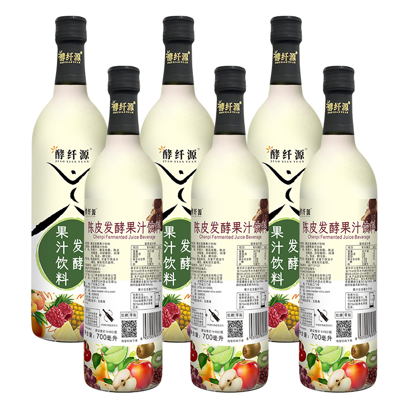 酵纤源陈皮发酵果汁饮料（低糖）